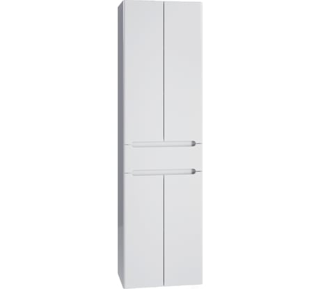 Шкаф-пенал для ванной комнаты Sanstar Модена 50 универсальный, белый 384.1-3.4.1.АДЕ