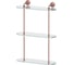3-х ярусная полка 3SC 40 cm стекло; античная медь STI 617 1