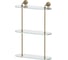 3-х ярусная полка 3SC 40 cm стекло; античная бронза STI 517 1