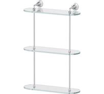 3-х ярусная полка 3SC 40 cm стекло; хром STI 017
