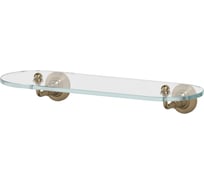 Полка с держателями 3SC 40 cm стекло; античная бронза STI 514