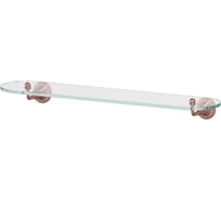 Полка с держателями 3SC 60 cm стекло; античная медь STI 615