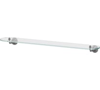 Полка с держателями 3SC 80 cm стекло; античное серебро STI 416