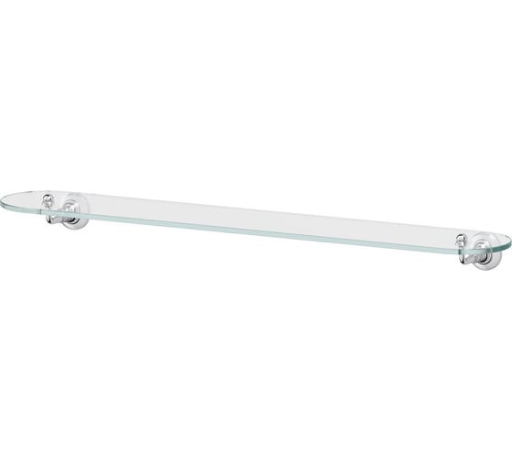 Полка с держателями 3SC 80 cm стекло; хром STI 016 1