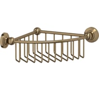 Полочка-решетка 3SC угловая 23 cm античная бронза STI 508