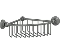 Полочка-решетка 3SC угловая 23 cm античное серебро STI 408