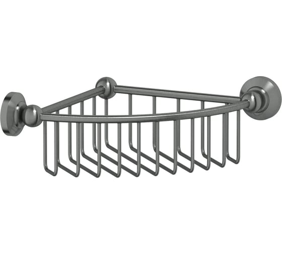 Полочка-решетка 3SC угловая 23 cm античное серебро STI 408 1