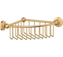 Полочка-решетка 3SC угловая 23 cm матовое золото STI 308