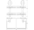 Двухъярусная полка FBS 50 cm матовое стекло; хром STA 064 2
