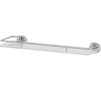Полка с держателями FBS 40 cm матовое стекло; хром NOS 014