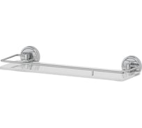 Полка с держателями FBS 40 cm матовое стекло; хром LUX 014