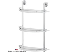 Трехъярусная полка FBS 40 cm матовое стекло; хром STA 082