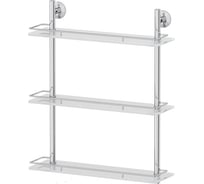 Трехъярусная полка FBS 50 cm матовое стекло; хром STA 069