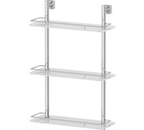 Трехъярусная полка FBS 40 cm матовое стекло; хром ESP 068