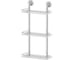 Трехъярусная полка FBS 30 cm матовое стекло; хром ELL 067 1