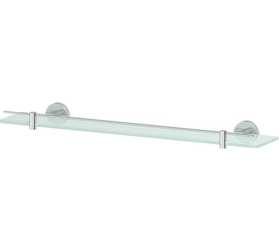 Полка с держателями Artwelle 60 cm матовое стекло; хром HAR 036