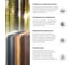 Влагостойкая столешница для ванной комнаты Wellsee Genuine Tree в наборе 3 в 1 162020002 7
