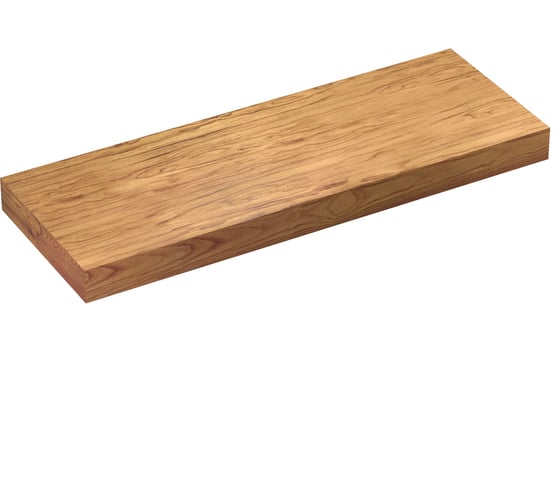 Влагостойкая столешница под накладную раковину Wellsee Genuine Tree 162012000