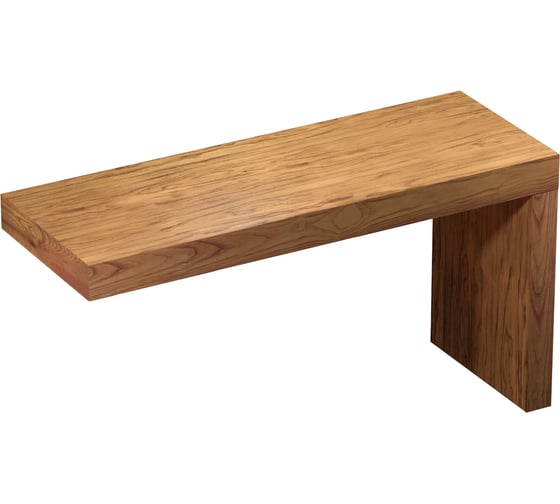 Влагостойкая столешница для ванной комнаты Wellsee Genuine Tree в наборе 2 в 1 162011001