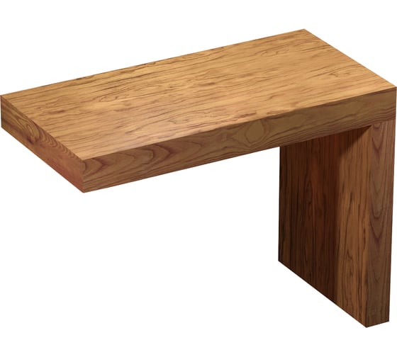 Влагостойкая столешница для ванной комнаты Wellsee Genuine Tree в наборе 2 в 1 162010001