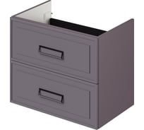 Подвесная тумба под раковину ИТАНА pino 75 739x471x600 Блэкберри 4657792953456