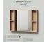 Зеркало с полкой IKA lite 100 1000x120x700 Дуб Эвок Прибрежный 4657792952367 3