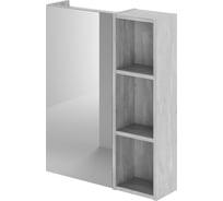 Зеркальный шкаф IKA alta 60 600x160x750 Бетонный Камень 4657792952190