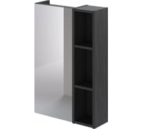 Зеркальный шкаф IKA alta 50 500x160x750  Морское дерево Карбон 4657792952268