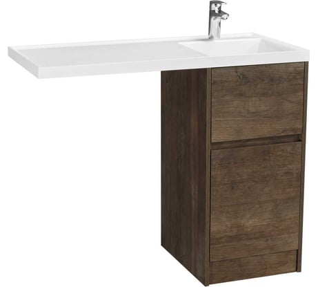 Тумба без фасада под стиральную машину AQUATON Лондри 40 Дуб кантри 00082248