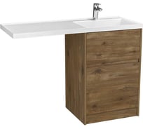 Тумба без фасада под стиральную машину AQUATON Лондри 60 Дуб рустикальный 00082250