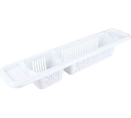 Полка для ванны ЗПИ «Альтернатива» белый М5632