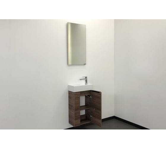Зеркало Comforty "Асти-40" дуб темно-коричневый 00-00001222