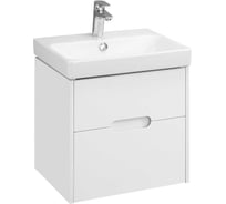 Тумба AQUATON Оливия 55 Белый матовый (БЕЗ УМЫВАЛЬНИКА "Адриана-55") 00082658 1A254201OL010