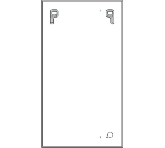 Зеркало Comforty "Асти-40" бетон светлый 00-00013528