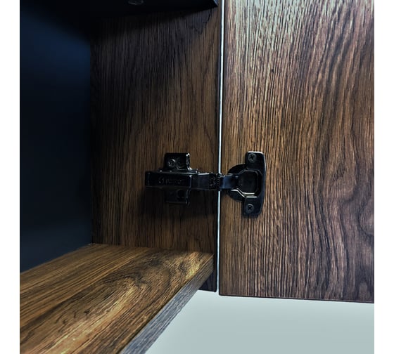 Подвесной шкаф Comforty "Порто-50" дуб темно-коричневый 00-00009245