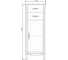 Полуколонна Comforty "Версаль-40" слоновая кость 00004135648 5