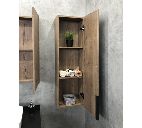Подвесная полуколонна Comforty "Кёльн-35" дуб темный 00004149530