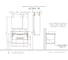 Подвесная полуколонна Comforty "Кёльн-35" дуб темный 00004149530 7