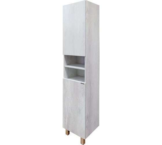 Шкаф-колонна Comforty "Верона-35-Н" дуб белый 00004142368