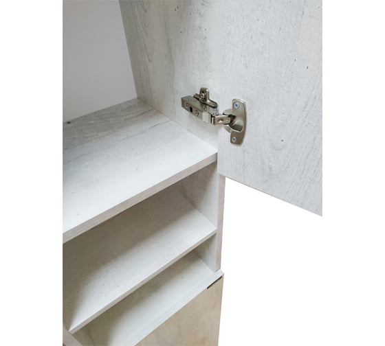 Шкаф-колонна Comforty "Верона-35-Н" дуб белый 00004142368