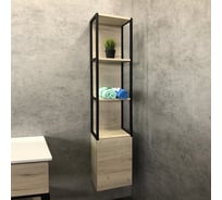Шкаф-колонна Comforty "Мальме-35" дуб дымчатый 00-00000825