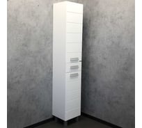 Шкаф-колонна Comforty "Модена М-35" белая матовая 00-00001645