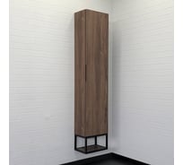Шкаф-колонна Comforty "Порто-35" дуб темно-коричневый 00-00009982