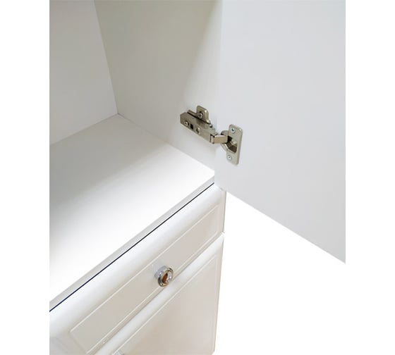 Шкаф-колонна Comforty "Сочи-35" белый глянец 00004136987