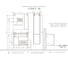Шкаф-колонна Comforty "Тромсе-35" дуб сонома 00004151266 7