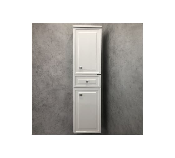 Шкаф-колонна Comforty "Феррара-40" белый глянец 00004148010