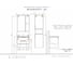 Шкаф-колонна Comforty "Франкфурт-40" бетон светлый 00-00006505 9