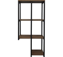 Подвесной стеллаж Comforty "Порто-50" дуб тёмно-коричневый 00-00000829