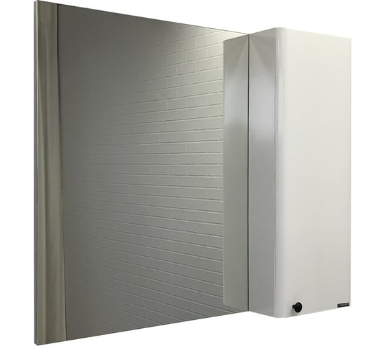 Зеркало-шкаф Comforty "Амстердам-95" белый глянец 00004143986