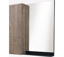 Зеркало-шкаф Comforty "Кёльн-75" дуб темный 00004149061